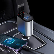 🔌 4 in 1 Retractable Charger  اشحن لحد 4 أجهزة بنفس الوقت
