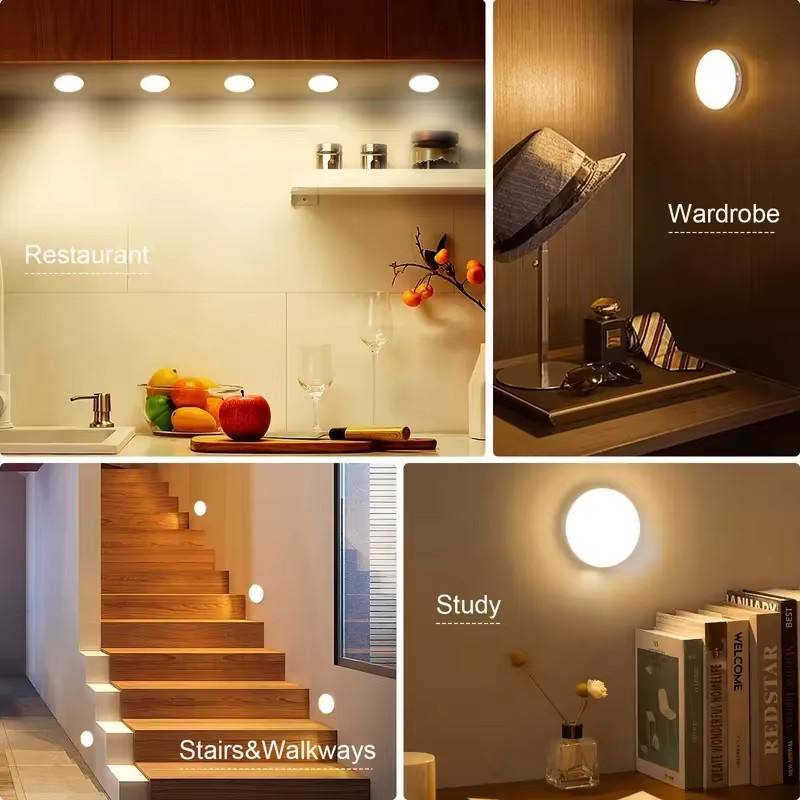 Smart Body Motion Sensor LED  مصباح LED ذكي بحساس حركة