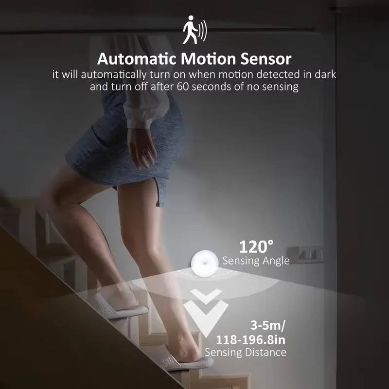 Smart Body Motion Sensor LED  مصباح LED ذكي بحساس حركة