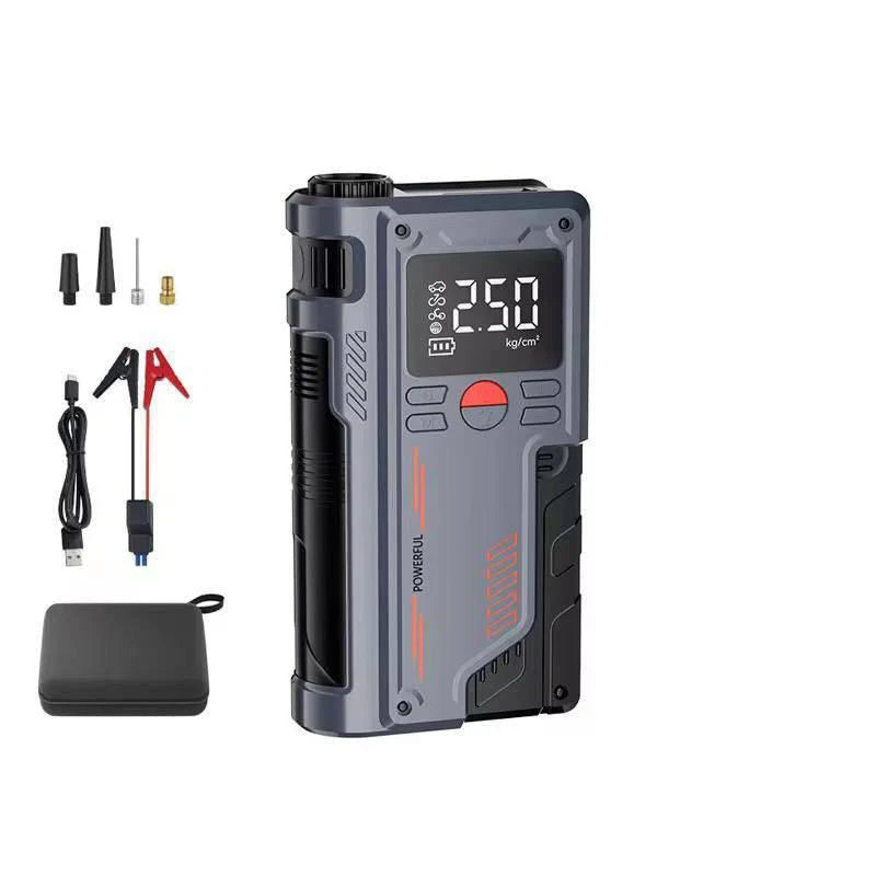 Portable Car Jump Starter with Digital Display © مشغل تشغيل السيارة المحمول مع شاشة رقمية