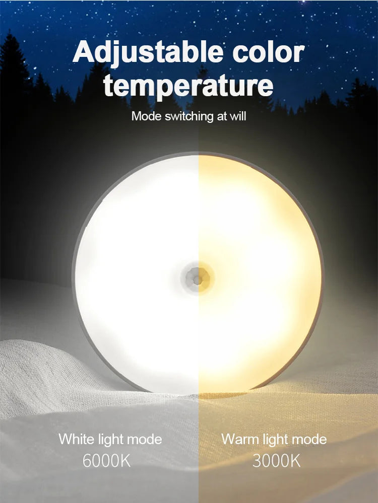 Smart Body Motion Sensor LED  مصباح LED ذكي بحساس حركة