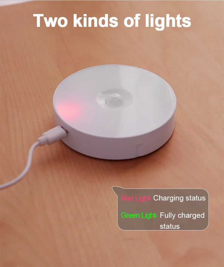 Smart Body Motion Sensor LED  مصباح LED ذكي بحساس حركة