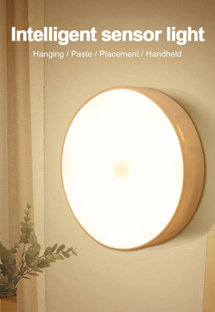 Smart Body Motion Sensor LED  مصباح LED ذكي بحساس حركة