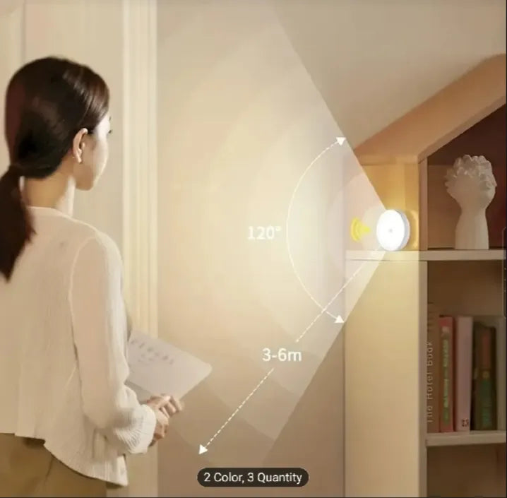 Smart Body Motion Sensor LED  مصباح LED ذكي بحساس حركة