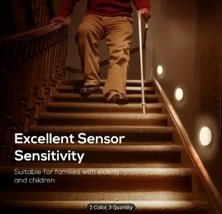 Smart Body Motion Sensor LED  مصباح LED ذكي بحساس حركة