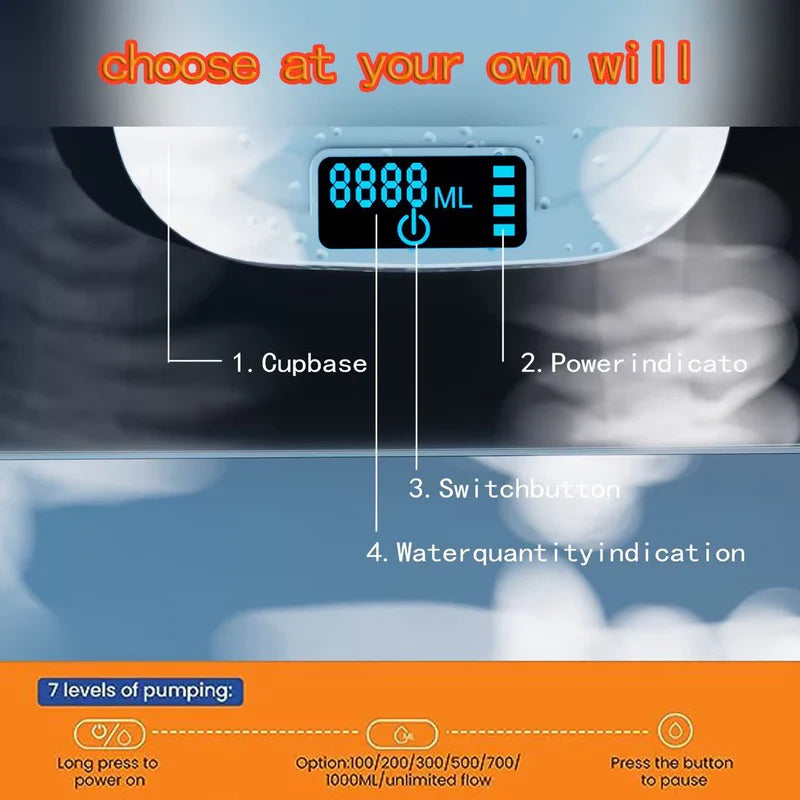 Smart Water Dispenser – Auto Pump | موزع مياه ذكي