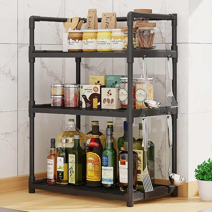 Kitchen Storage Rack – Multi Layer | رف مطبخ متعدد الاستخدام