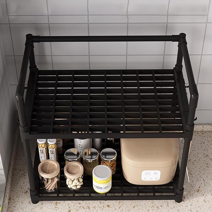 Kitchen Storage Rack – Multi Layer | رف مطبخ متعدد الاستخدام