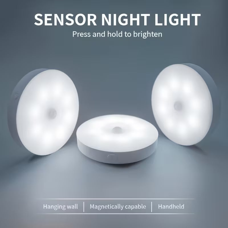 Smart Body Motion Sensor LED  مصباح LED ذكي بحساس حركة